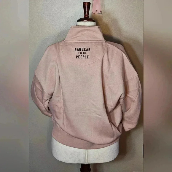 Raw Gear for the people light pink women's small hoodie - Picture 6 of 10